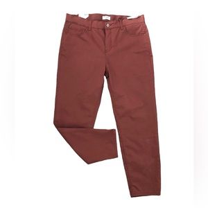 Curve Appeal High Rise Comfort Waist Skinny Pants Women's Size 16 New With Tags